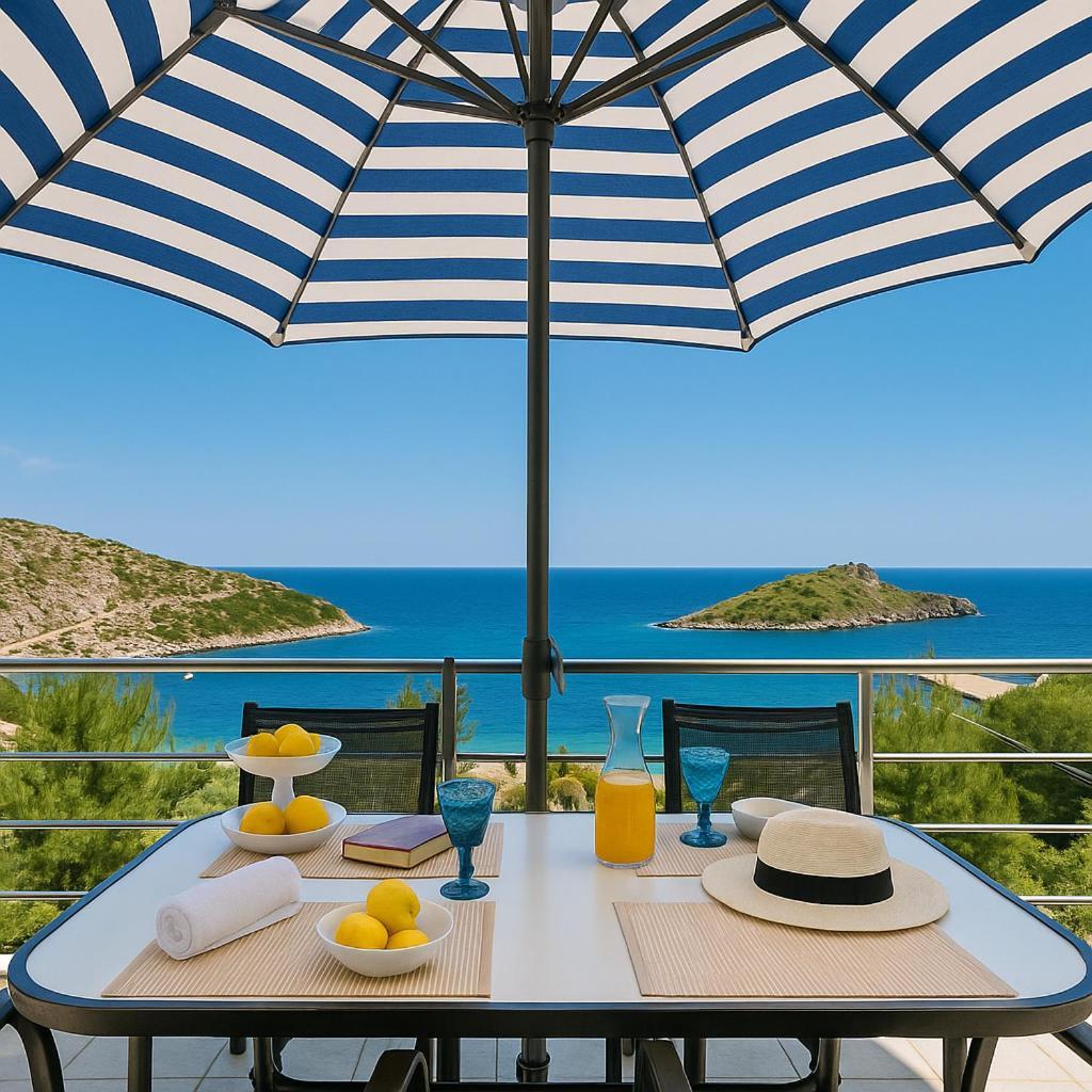 Coastal Paradise Found - Komis' Private Pool Retreat Ájosz Nikólaosz Kültér fotó